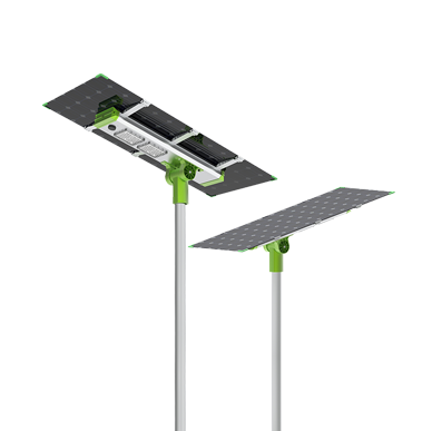 150w 200w Double-sided Panel Split Solar Street Light (SLX)