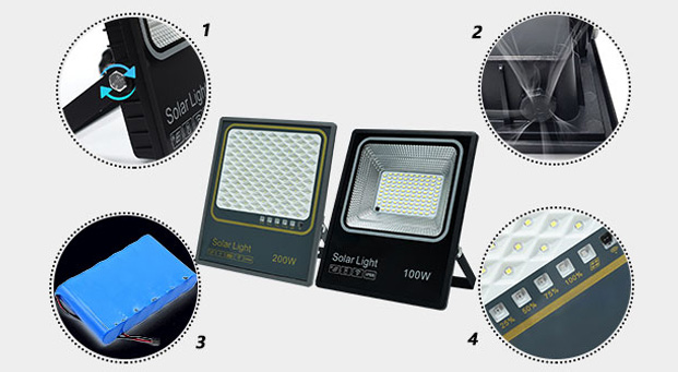 Advantages of Plastic Solar Flood Light(SFL-PJ/PF)