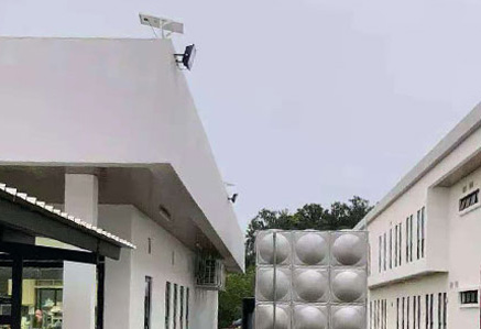 100w solar led street light