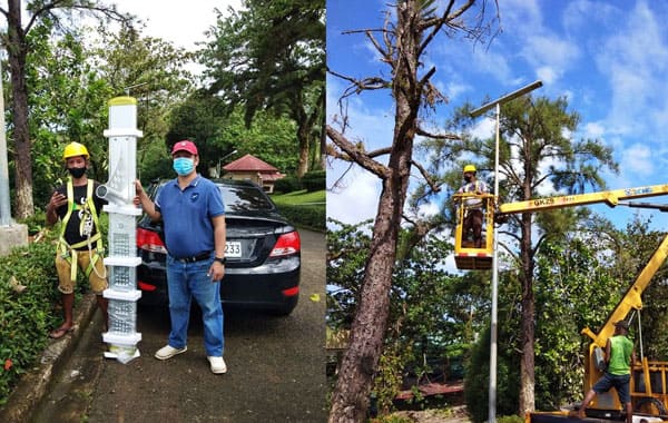 135 Sets of 80w Solar Street Lights Project on Rural Roads in Malaysia