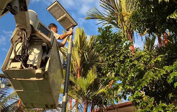 210 Sets of All-in-one Solar Street Lights in Malaysia