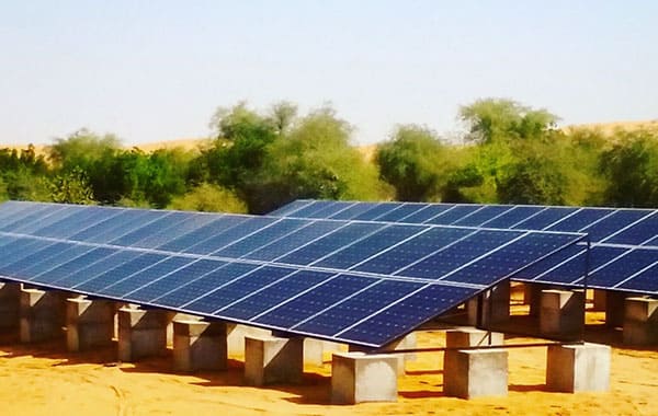 80kw Off-grid Solar Power System in Saudi Arabia