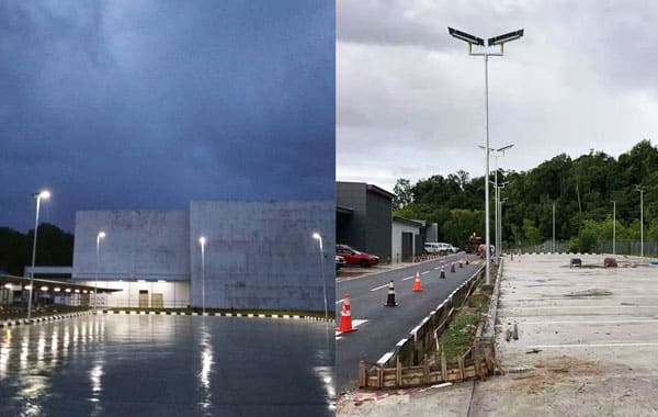 Solar Street Lights and Solar Flood Lights in Brunei