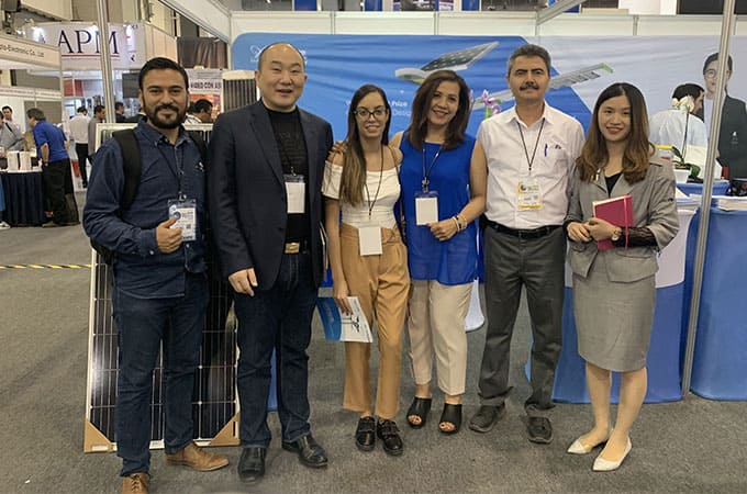 Anern Participated in the Exhibition of Mexico Exhibition Center on August 8, 2019