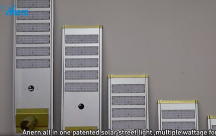 Anern Patented Design Solar Street Light All-In-One SLA