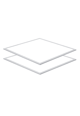 High Lumens White Integrated LED Panel Light