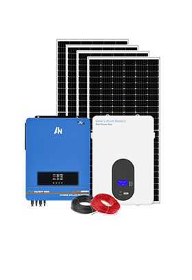 Off-grid Home Solar Power System 3-10kw Lithium Battery