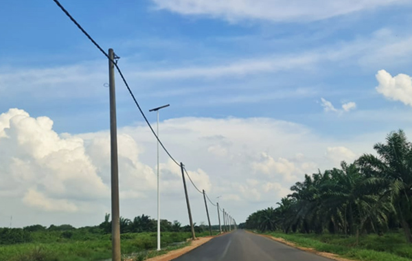 50 Sets Of SLZ-80W Solar Street Lights In Malaysia