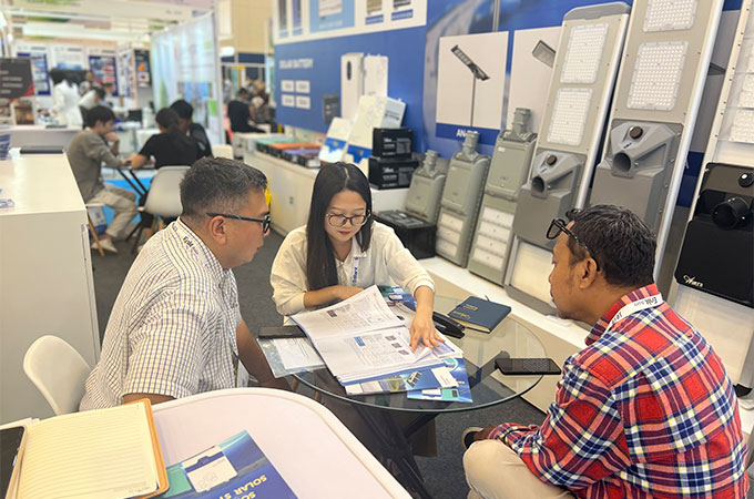 Anern participated in The 29th International New Energy Enlit Asia 2023