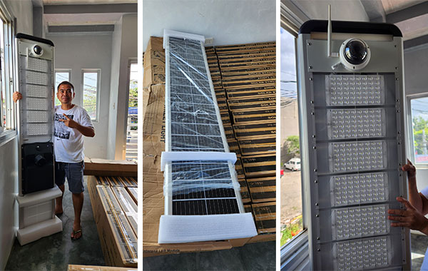 100 Sets of SLZ Solar Street Lights in Philippines