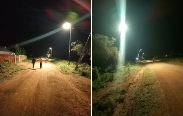 76 Sets of SLV Solar Street Lights in Kenya