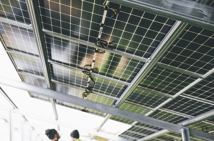 Industrial and Commercial Rooftop Photovoltaic Power Generation System Installation