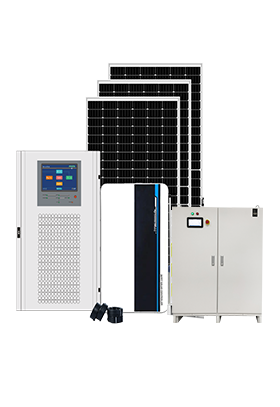 15-50kw off Grid Solar Power System with High Voltage Lithium Battery