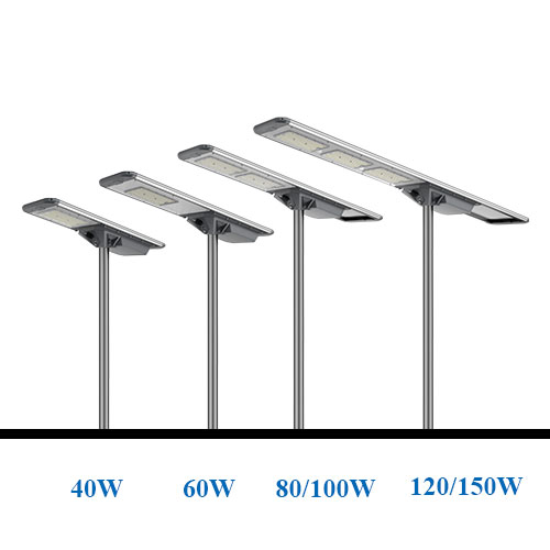 all in one solar street light