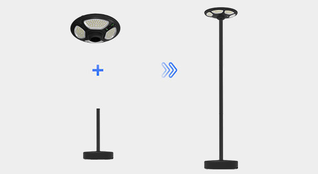Advantages of Round Solar Garden Light(AN-ISRL)