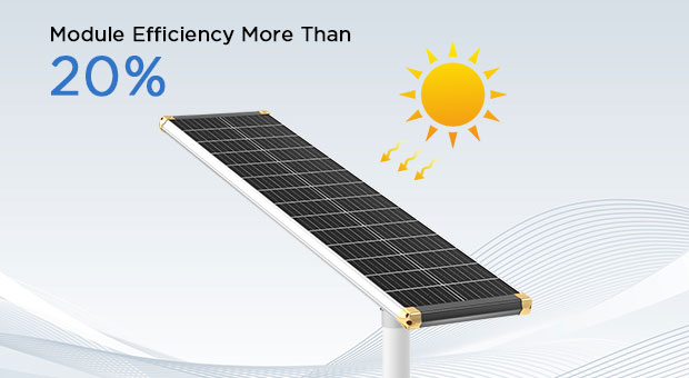 Advantages of Integrated high-efficiency All-in-one Solar Street Light