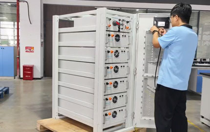 60KWH Lithium Battery Commercial Energy Storage System Installation 10