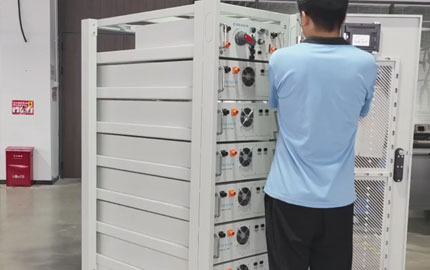 60KWH Lithium Battery Commercial Energy Storage System Installation 11
