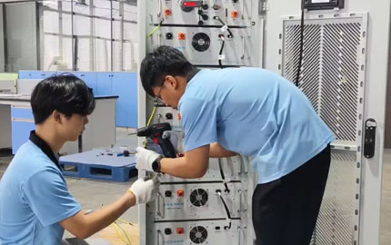 60KWH Lithium Battery Commercial Energy Storage System Installation 13