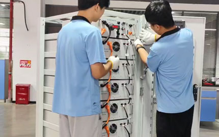 60KWH Lithium Battery Commercial Energy Storage System Installation 15