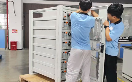 60KWH Lithium Battery Commercial Energy Storage System Installation 9