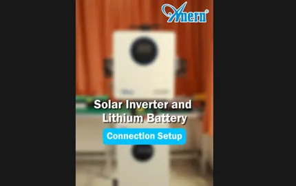 Anern HYI Inverter and Nplus Lithium Battery Connection and Output Configuration
