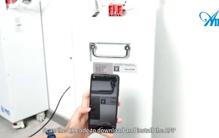 Anern Nplus 51.2V 314Ah Lithium Battery Bluetooth Connection Tutorial