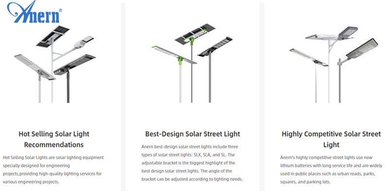 solar street lights