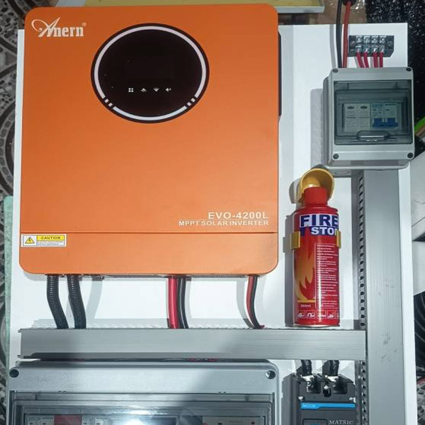 Installation of Anern 4.2kw solar inverter in Philippine