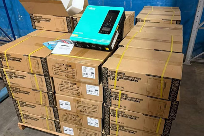 60 Pcs of Anern EVO Series 6.2KW Solar Inverters in Brazil