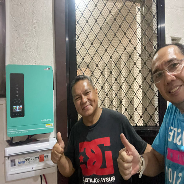 Installation of Anern 6200 6.2kw Solar Inverter in Philippine