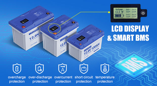 AN-LFP-A series Lithium Battery 100/200/300AH Advantages