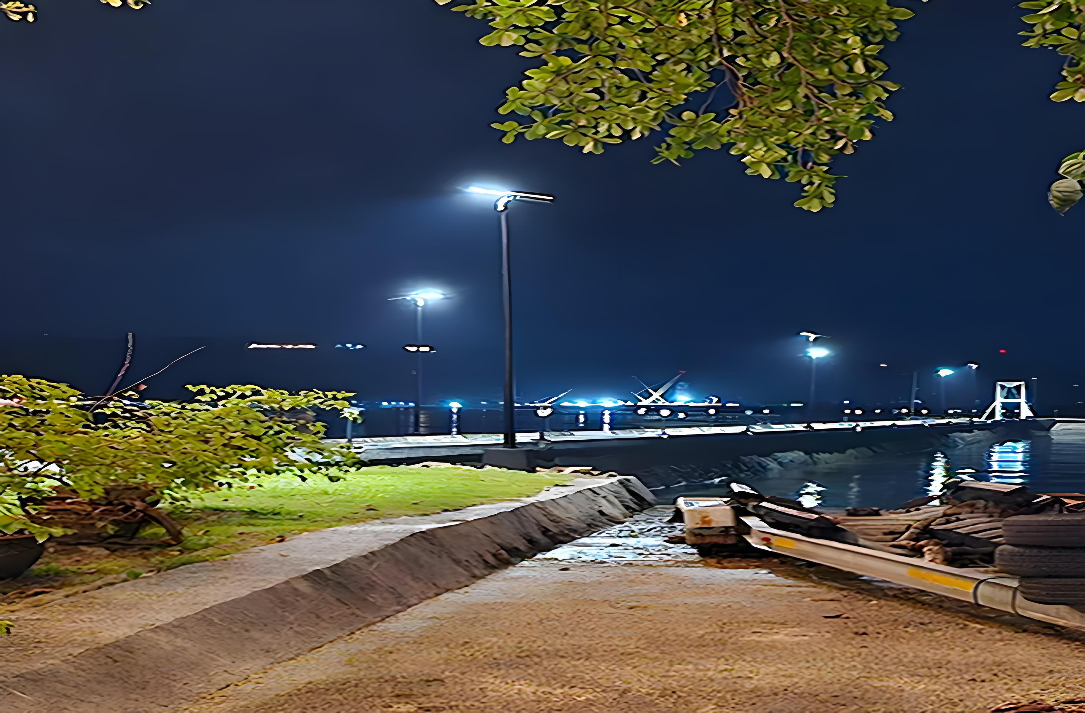 Anern Provides 21 Sets of SLZ2-120W Solar Street Lights for a Rural Development Project in the Philippines