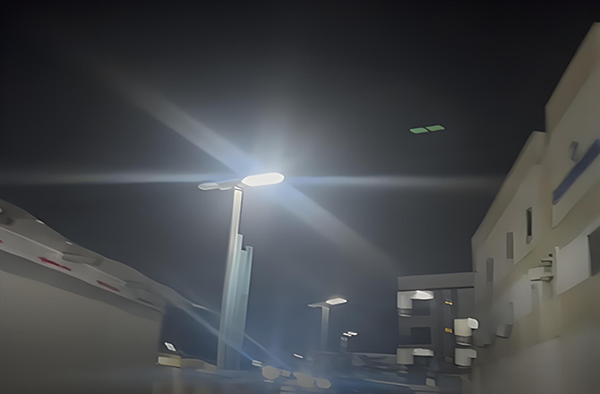 Anern 23 Sets of SLV‑80W Solar Street Lights in Nigeria Community Lighting Project