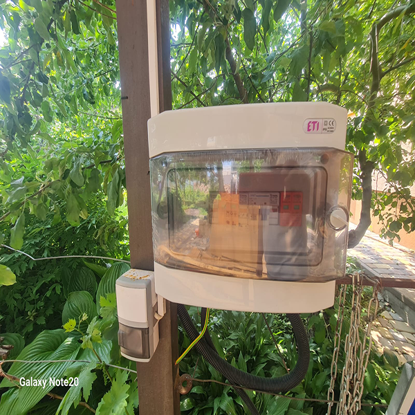 Anern Ukraine Off-Grid Home Solar Project: 5 Sets of 10.2kW Lithium Battery Systems