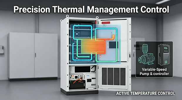 Advantages of  Industrial And Commercial Liquid Cooled Integrated Energy Storage Cabinet（105KW/125KW）