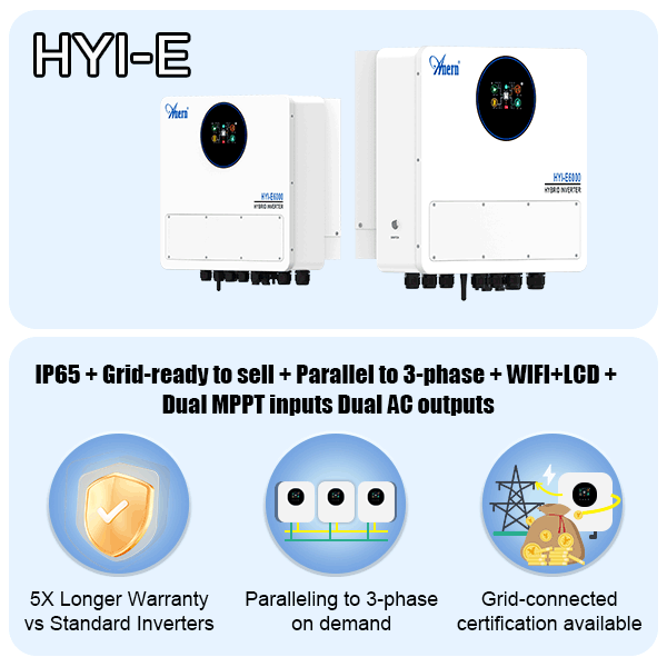 Single Phase Hybrid Solar Inverter