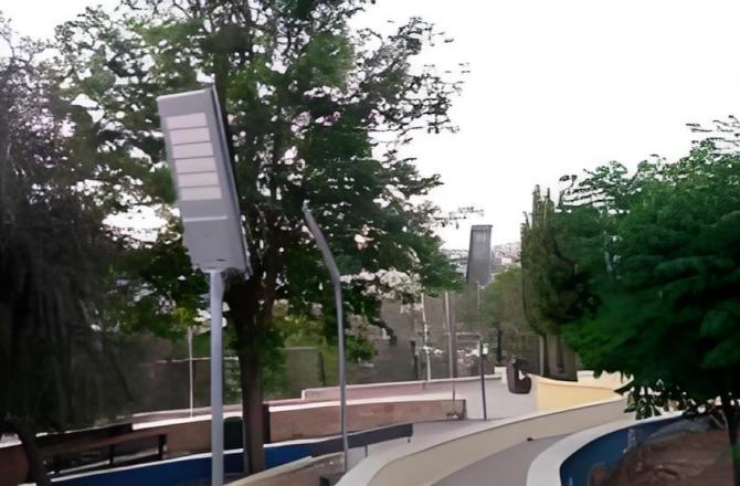 Anern successfully delivered 360 solar street light solutions to a Jordanian customer