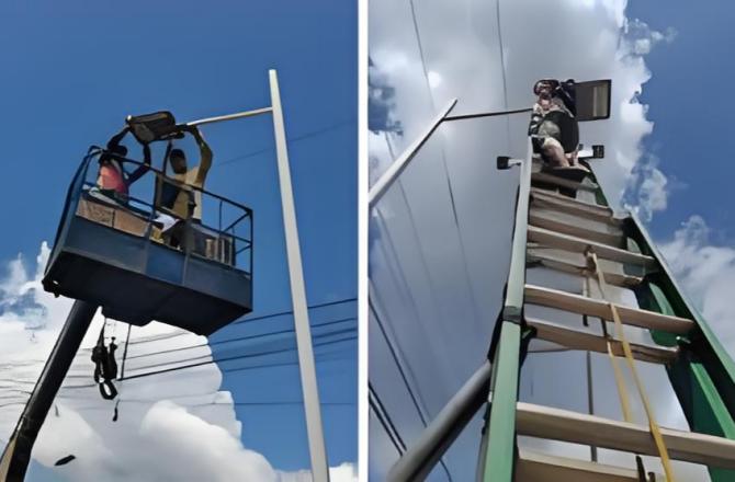 The Philippines Purchased and Installed ISSLC Solar Street Lights