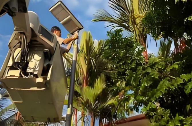 210 Sets of All-in-one Solar Street Lights in Malaysia