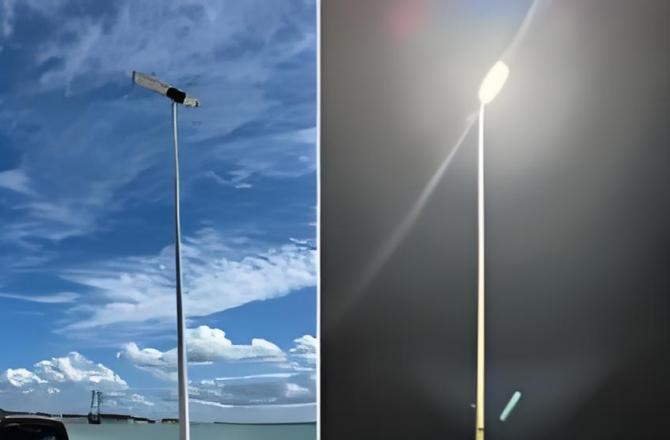 500 Sets of Slz-100w Solar Street Light Project in Mexico