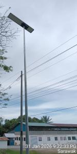Anern Malaysia Solar Street Light Project Case Study: SLZ 60W + 120W All-in-One LiFePO4 Solar Street Lights, 921 Sets