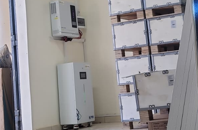 Anern Chad Solar Inverter & Lithium Battery Power Support Project