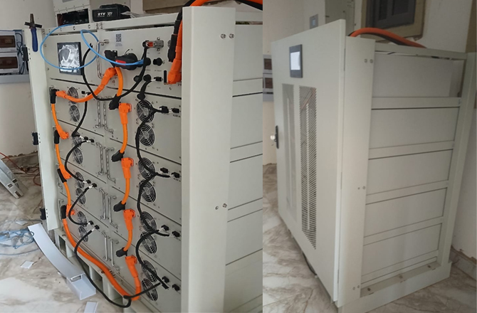 Anern Ghana 50kW Commercial Solar Storage System Project