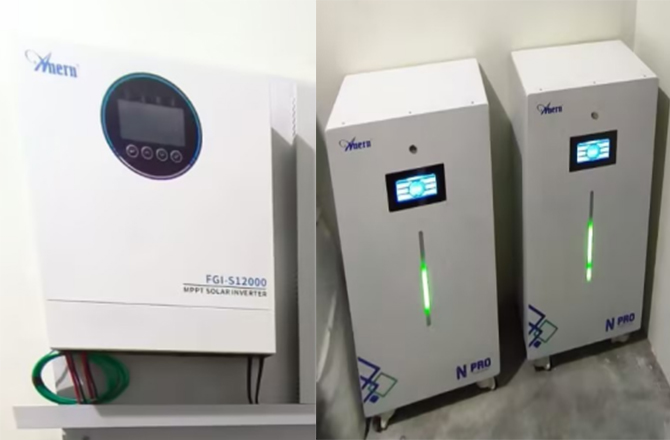 Anern Philippines Inverter & Lithium Battery Backup Power Project
