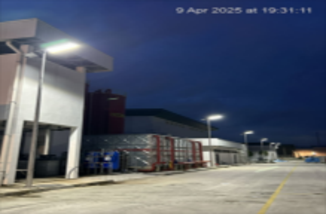 Anern SLZ‑80W Solar Street Lights in Malaysia Public Area Lighting Project