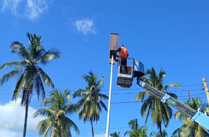 Anern Tanzania SLZ 100W Solar Street Light Project