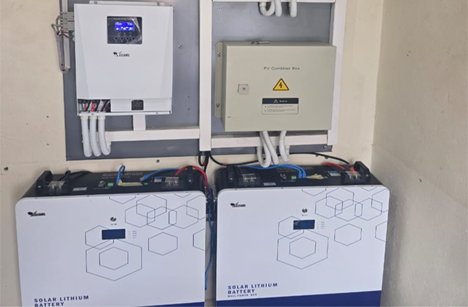 Anern Zambia Solar Power System Project