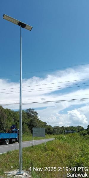 Anern Malaysia Solar Street Light Project Case Study: SLZ 60W + 120W All-in-One LiFePO4 Solar Street Lights, 921 Sets