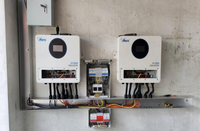 Anern Philippines Solar Inverter Project Case Study: HYI-S & HYI-E 6kW Hybrid Solar Inverter Solution